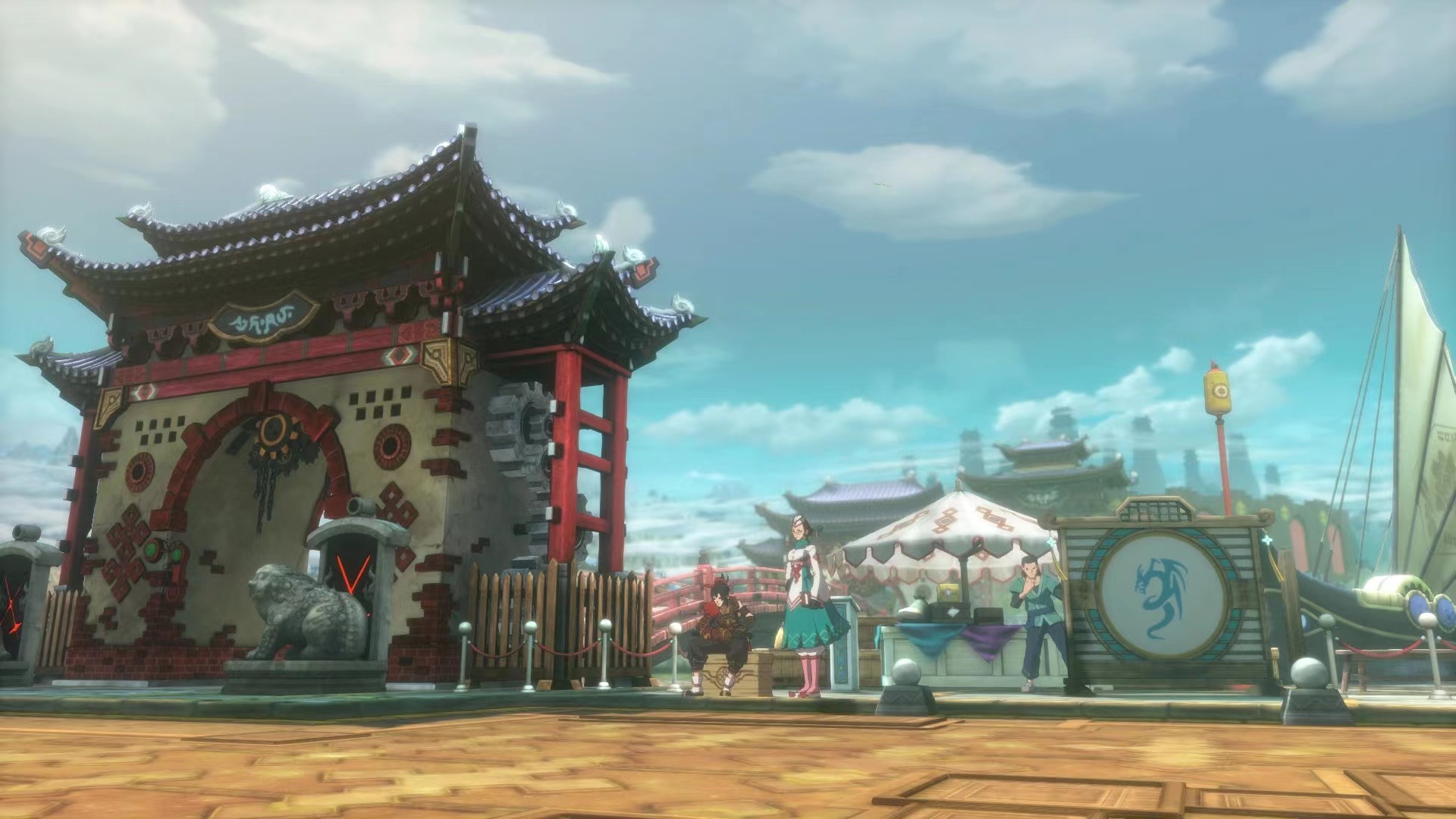 《地下城与勇士：决斗》发布「神の都ゲント」场景截图