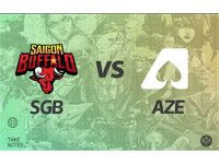 【2022MSI】小组赛 SGB vs AZE