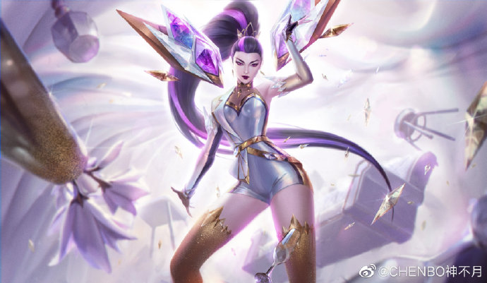 拳头画师分享:很高兴绘制kda卡莎 - - lol英雄联盟视频解说-游久网lol