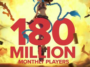 官方数据：超1.8亿玩家玩过《英雄联盟》宇宙游戏