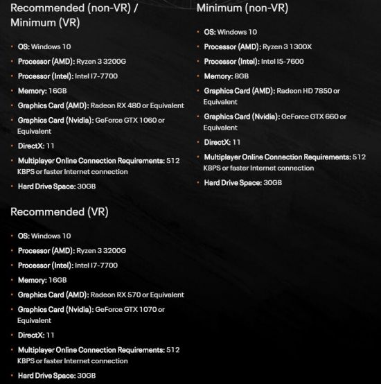 《星球大战：战机中队》PC配置公布 最低GTX 660
