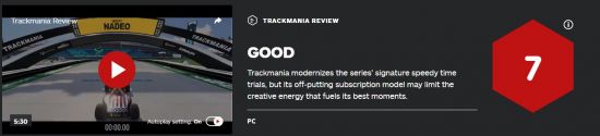 育碧《赛道狂飙》IGN 7分 内容丰富但订阅模式让人担忧