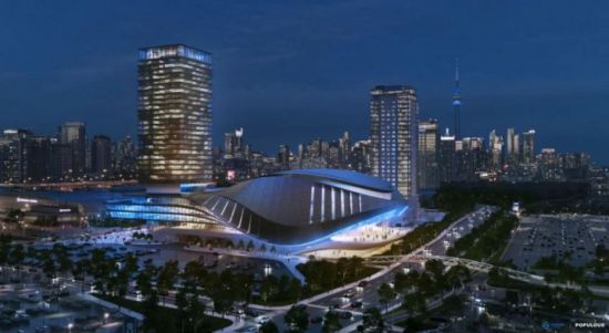 加拿大多伦多将修建7000人电竞体育馆 造型很梦幻