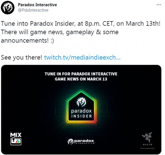 P社将于3月14日举办发布会 公布游戏消息实机演示