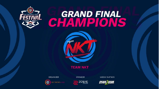 新王加冕 泰国NKT获得2021年度极限之地亚洲CS:GO嘉年华冠军