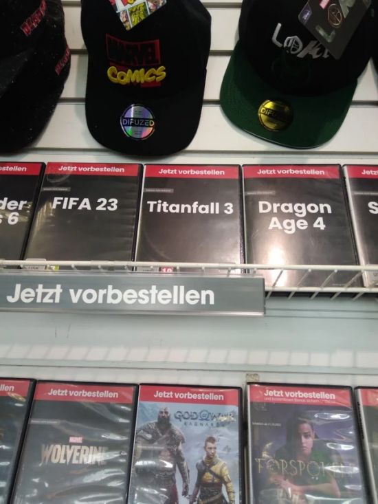 曙光乍现 德国游戏商店开始接受《泰坦陨落3》预购