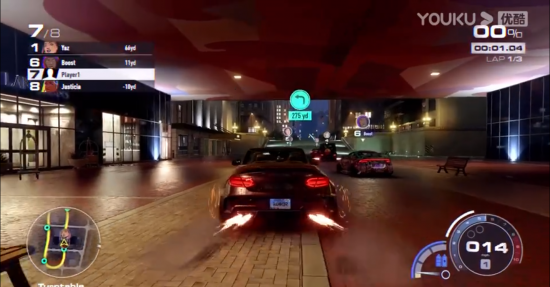 EA发布《极品飞车：不羁》新预告展示夜晚狂飙