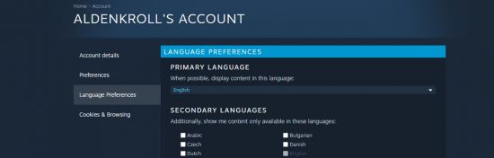 Steam更新：现可在超100种语言中寻找支持游戏