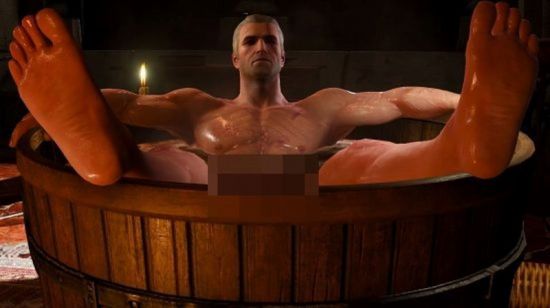 《巫师3》开发者曾讨论杰洛特在浴缸里是否露小弟弟