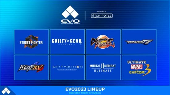 格斗锦标赛EVO 2023比赛项目公布 包含《街头霸王6》