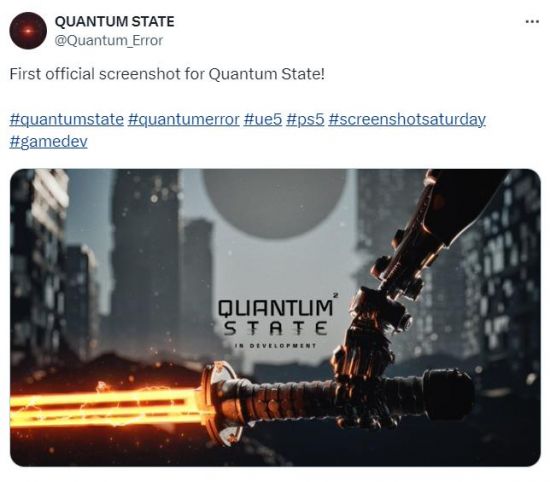 恐怖射击逛戏《量子偏向》续作《量子态》发布 发售日希望定