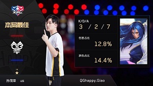 双G大战魔咒重现 QG4:1大败AG晋级四强