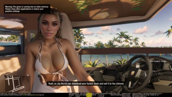 《GTA6》新截图疑似泄露 比基尼美女太性感了！